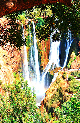 Ouzoud waterfall